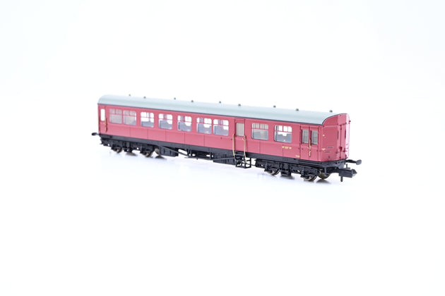 Graham Farish N Gauge 374-612 BR Crimson Auto Trailer No.W237W - Boxed