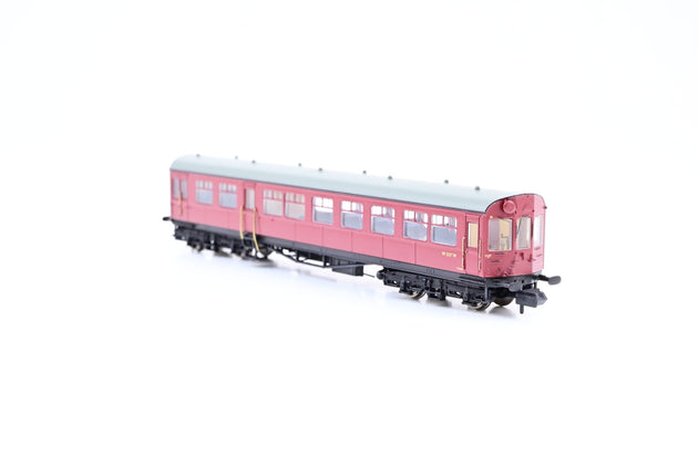 Graham Farish N Gauge 374-612 BR Crimson Auto Trailer No.W237W - Boxed