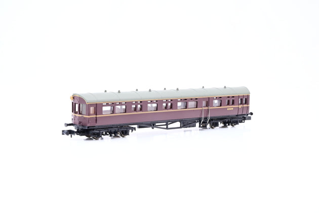 Dapol N Gauge 2P-004-013 BR Maroon w/o Insignia Autocoach No.W194W - Boxed