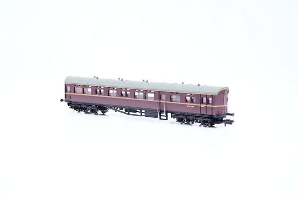 Dapol N Gauge 2P-004-013 BR Maroon w/o Insignia Autocoach No.W194W - Boxed