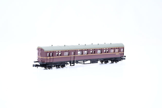 Dapol N Gauge 2P-004-013 BR Maroon w/o Insignia Autocoach No.W194W - Boxed
