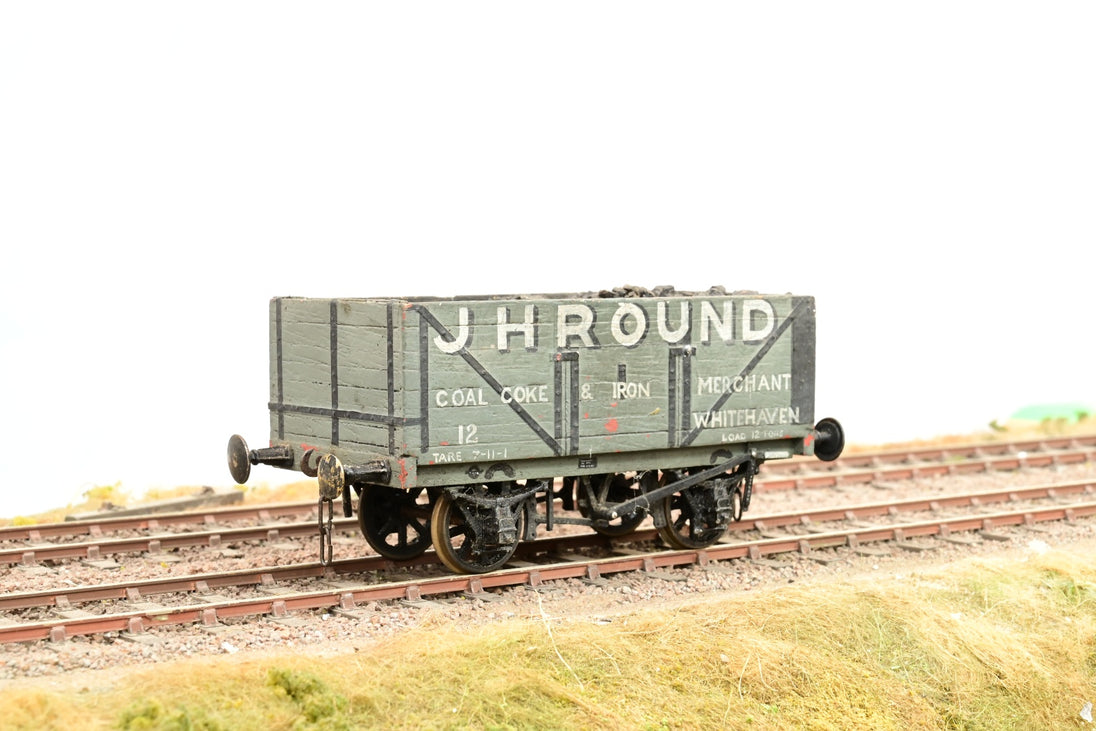 Scratch Built O Gauge 'J.H. Round Coal, Coke & Iron Merchant' 7-Plank