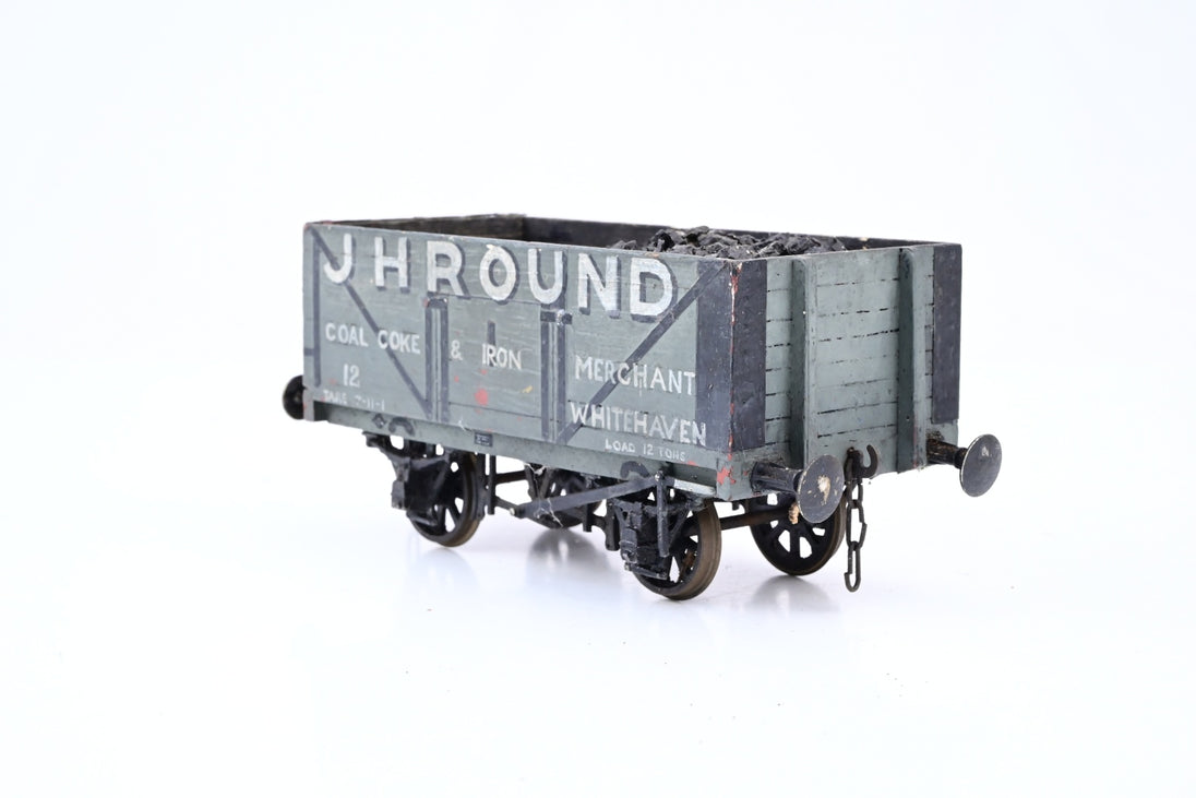 Scratch Built O Gauge 'J.H. Round Coal, Coke & Iron Merchant' 7-Plank
