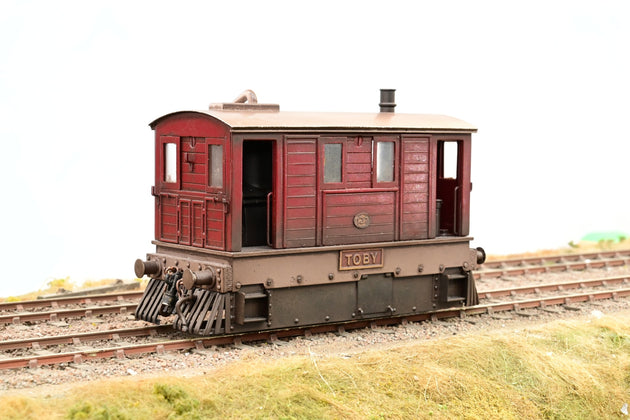 Kit Built O Gauge Crimson Class Y6 (ex-GER G15) Tram No.127 'Toby' - Weathered