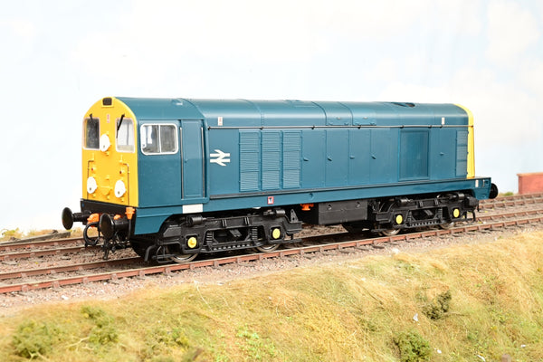 Heljan O Gauge 2001 BR Blue w/ Full Yellow Ends Class 20 Unnumbered - Boxed