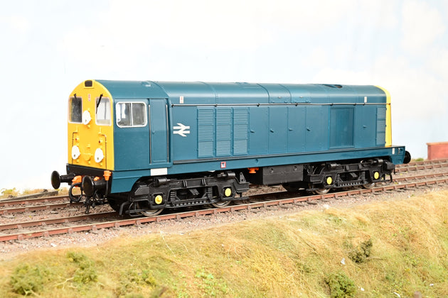 Heljan O Gauge 2001 BR Blue w/ Full Yellow Ends Class 20 Unnumbered - Boxed