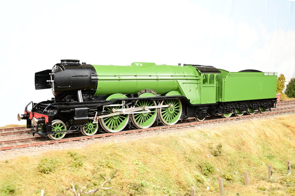 Sancheng O Gauge Unlettered Doncaster Green Class A3 'Flying Scotsman' - Boxed