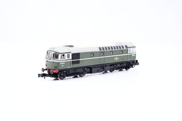 Dapol N Gauge 2D-001-001 Class 33/0 BR Green NYP No.D6571 - Boxed
