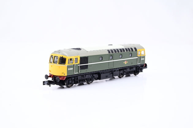 Dapol N Gauge 2D-001-008 Class 33/0 BR Green Full Yellow End No.D6561 - Boxed