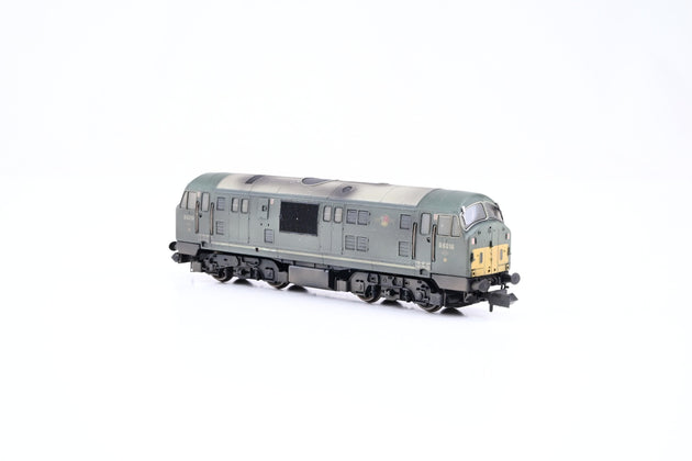 Dapol N Gauge 2D-012-009 Class 22 Disc Headcode BR Green (Weathered) Small Yellow Panel No.D6316 - Boxed