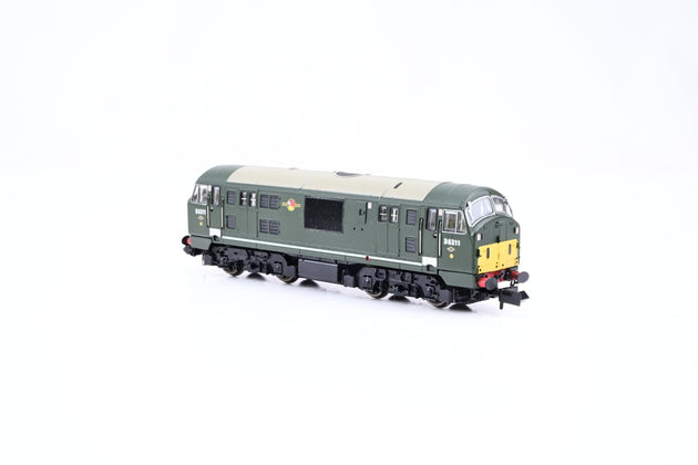 Dapol N Gauge 2D-012-008 Class 22 Disc Headcode BR Green Small Yellow Panel No.D6311 - Boxed
