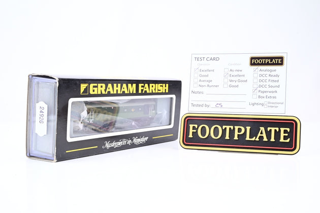 Graham Farish N Gauge 371-077 Class 25/3 Diesel BR Two-Tone Green Small Yellow Panel No.D7648 - Boxed