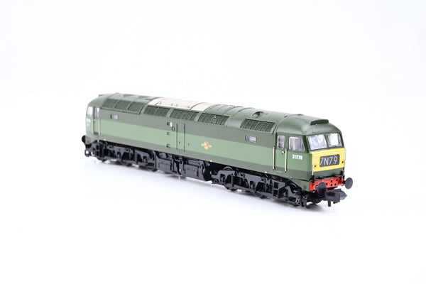 Graham Farish N Gauge 371-825C Class 47/0 BR Two-Tone Green w/ Small Yellow Panels No.D17479 - Boxed