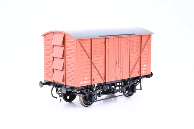 Dapol O Gauge 7F-054-004 BR Bauxite Meat Van No.B870050 - Boxed