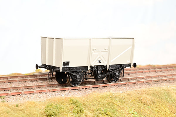 Dapol O Gauge 7F-033-008 BR Grey 24T Steel Iron Ore Hopper Wagon No.B197525 - Boxed