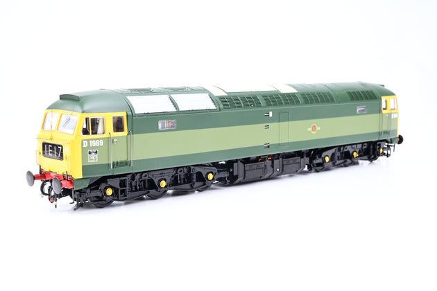 Heljan OO Gauge 4711 BR Two-Tone Green w/ FYE Class 47 No.D1969 - Boxed