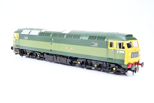 Heljan OO Gauge 4711 BR Two-Tone Green w/ FYE Class 47 No.D1969 - Boxed