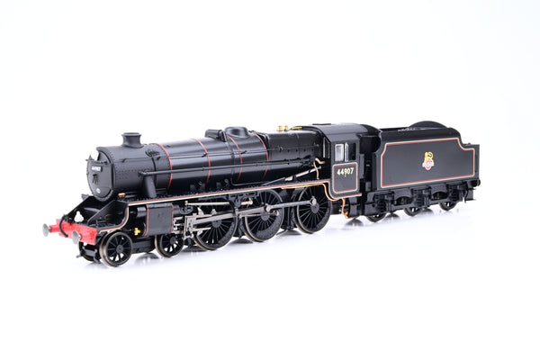 Hornby OO Gauge R30393 BR Black Early Emblem 4-6-0 Stanier Class 5MT 'Black 5' No.44907 - Boxed