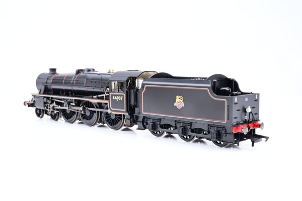 Hornby OO Gauge R30393 BR Black Early Emblem 4-6-0 Stanier Class 5MT 'Black 5' No.44907 - Boxed