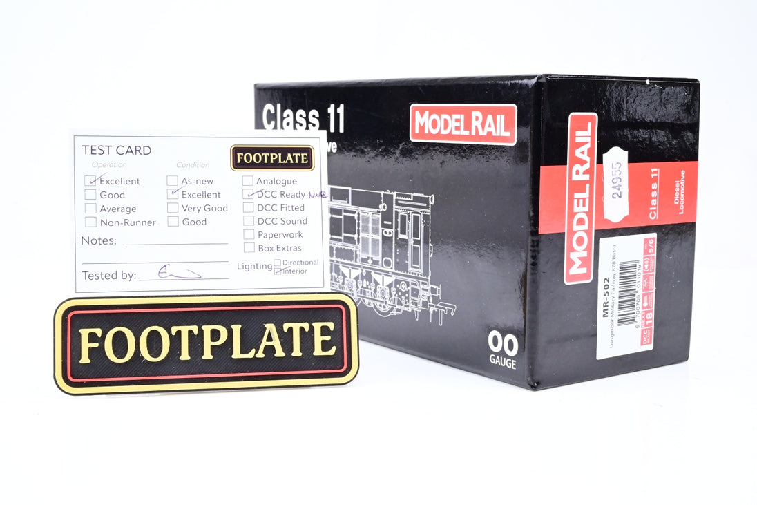 Heljan/Model Rail OO Gauge MR-502 Longmoor Military Railway Blue Class