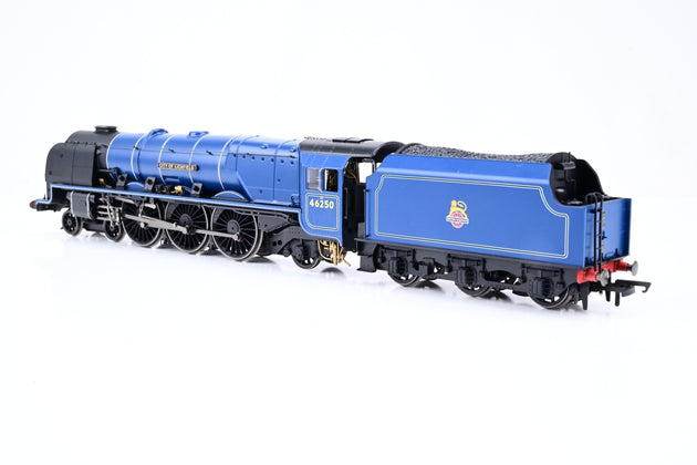 Hornby OO Gauge R30109 BR Express Blue Early Emblem Princess Coronation Class No.46250 'City of Lichfield' - 'Dublo' Commemorative Edition, Boxed