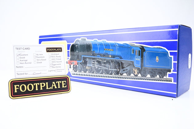 Hornby OO Gauge R30109 BR Express Blue Early Emblem Princess Coronation Class No.46250 'City of Lichfield' - 'Dublo' Commemorative Edition, Boxed