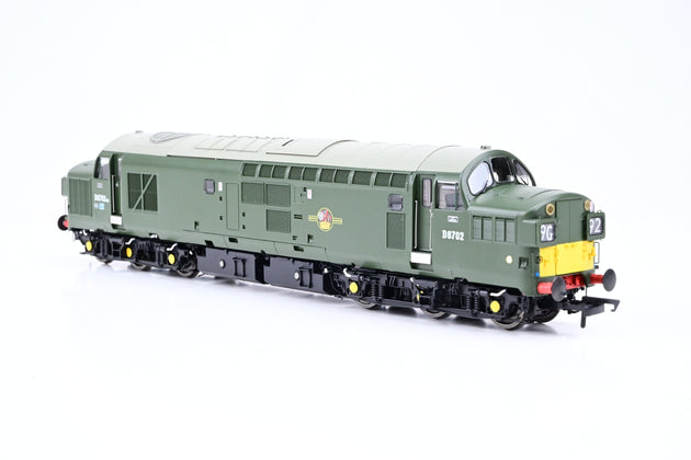 Accurascale OO Gauge ACC2301D6702 BR Green Late Crest w/ SYP Class 37/0 No.D6702 - Boxed