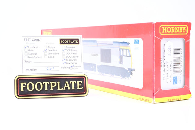 Hornby OO Gauge R2747 BR Railfreight Petroleum Class 60 No.60062 'Samuel Johnson' - Boxed