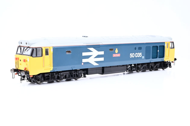 Hornby OO Gauge R2349 BR Blue Large Logo Class 50 No.50035 'Ark Royal' - Boxed