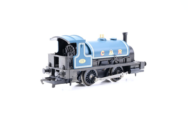 Hornby OO Gauge R2361 Caledonian Railways Blue 0-4-0ST Class 0F Pug No.270 - Boxed