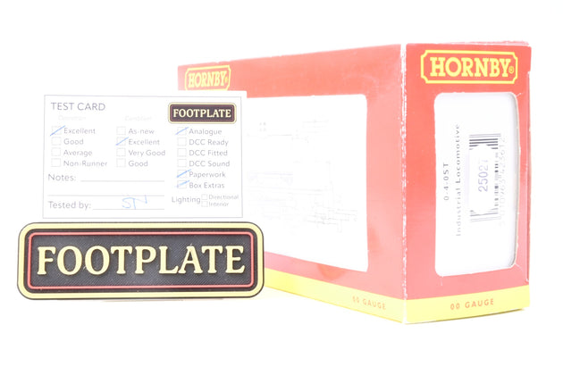 Hornby OO Gauge R2361 Caledonian Railways Blue 0-4-0ST Class 0F Pug No.270 - Boxed