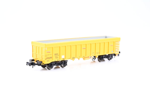 Dapol N Gauge 2F-045-010 Network Rail Yellow IOA Ballast Wagon No.3170 5992 107-0 - Boxed