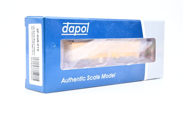 Dapol N Gauge 2F-045-010 Network Rail Yellow IOA Ballast Wagon No.3170 5992 107-0 - Boxed
