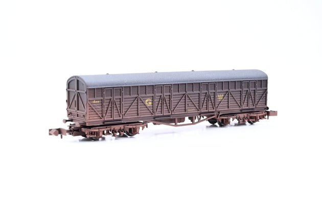Dapol N Gauge 2F-023-006 GWR Brown Siphon H No.1430 - Weathered, Boxed