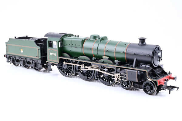 Bachmann OO Gauge 30-285 'The Midlander Express' Train Set w/ BR Green Jubilee Class No.45555 'Quebec' + 2 Mk1 Coaches - Boxed