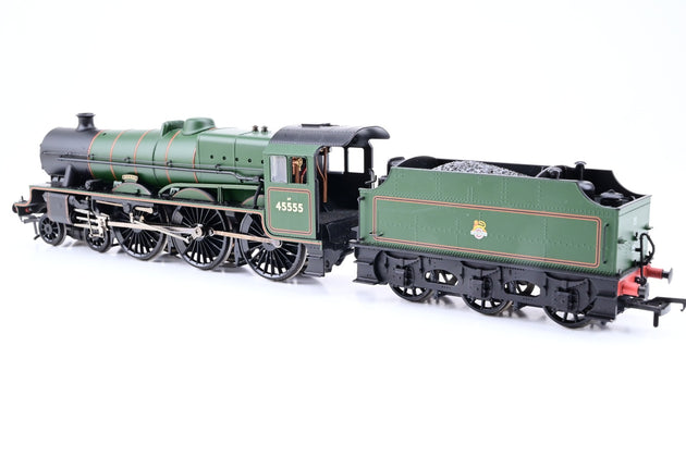 Bachmann OO Gauge 30-285 'The Midlander Express' Train Set w/ BR Green Jubilee Class No.45555 'Quebec' + 2 Mk1 Coaches - Boxed