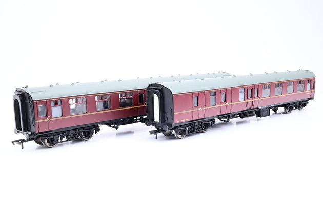 Bachmann OO Gauge 30-285 'The Midlander Express' Train Set w/ BR Green Jubilee Class No.45555 'Quebec' + 2 Mk1 Coaches - Boxed