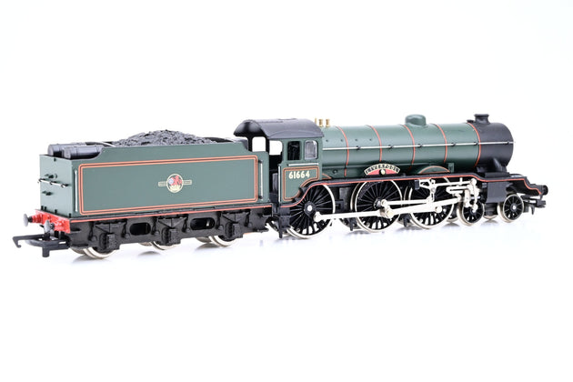 Hornby OO Gauge R1007 'Football Special' Train Set BR B17 Liverpool BR Lined Green L/Crest 3 MK1 Coaches No.61664 - Boxed