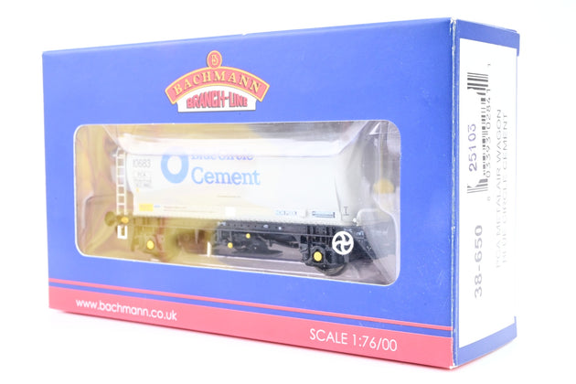 Bachmann OO Gauge 38-650 PCA Metalair Wagon Blue Circle Cement No.10683 - Boxed