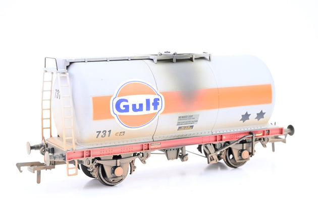 Bachmann OO Gauge 37-575S 45T Tank Wagon TTA Gulf No.731 - Boxed