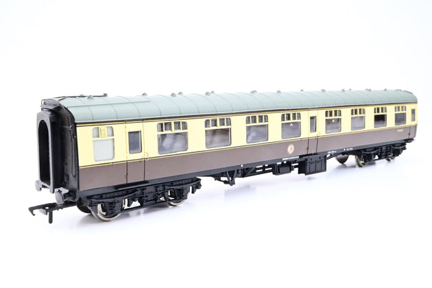 Bachmann OO Gauge 39-029 BR MK1 Corridor SK GWR Chocolate Cream No.W24165 - Boxed