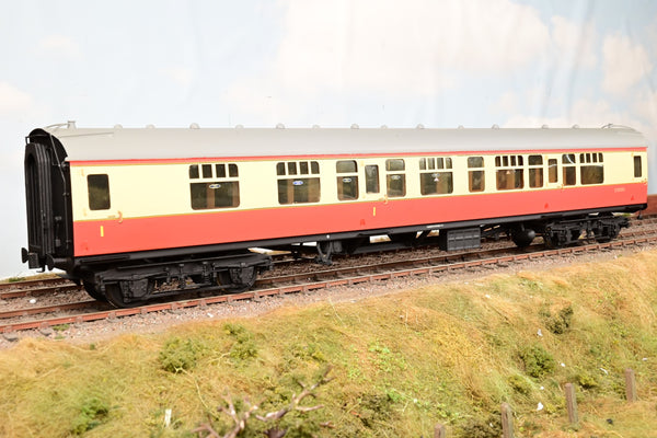 Sancheng O Gauge BR Crimson & Cream Mk1 CK Corridor Composite Coach No.E15056 - Boxed