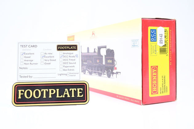 Hornby OO Gauge R3423 BR Black Late Crest 4-4-2T Adams Radial Class No.30583 - Boxed