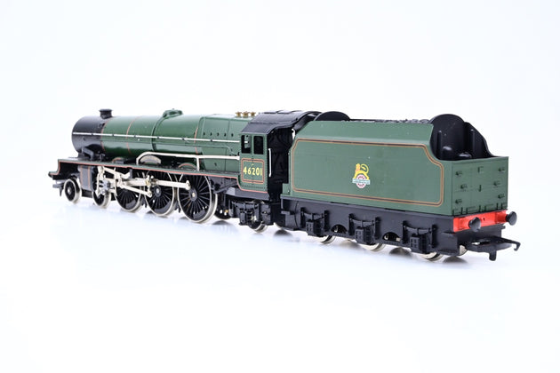 Hornby OO Gauge R080 BR Green Early Emblem Princess Class 8P No.46201 'Princess Elizabeth' - Boxed