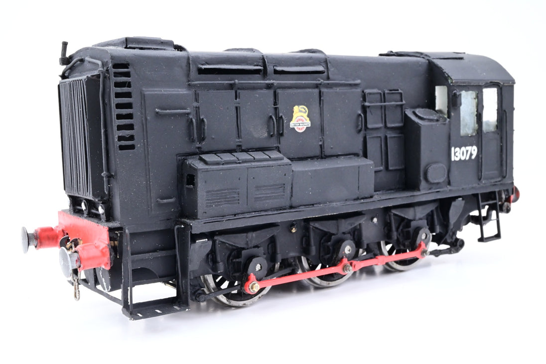 The Works Kit Built O Gauge BR Black Early Emblem Class 08 Diesel Shun