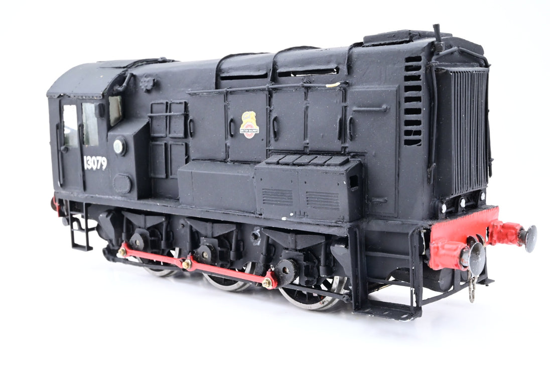 The Works Kit Built O Gauge BR Black Early Emblem Class 08 Diesel Shun