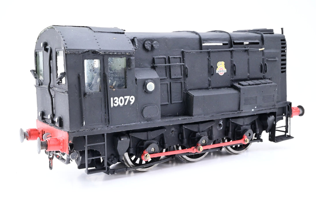 The Works Kit Built O Gauge BR Black Early Emblem Class 08 Diesel Shun