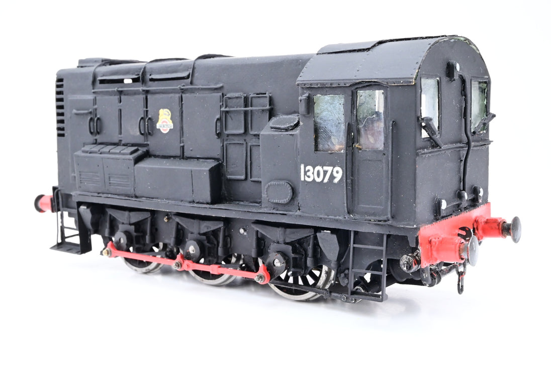 The Works Kit Built O Gauge BR Black Early Emblem Class 08 Diesel Shun