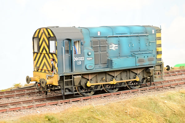 Dapol O Gauge GM7210203 BR Blue Class 09 Diesel Shunter No.09022 - Factory Weathered, Boxed