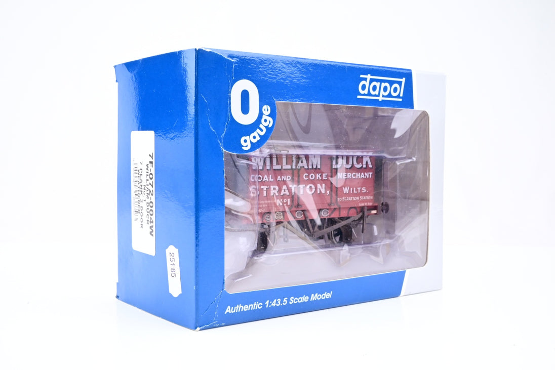 Dapol O Gauge 7F-072-004W 'William Duck Coal and Coke Merchant' 7-Plan